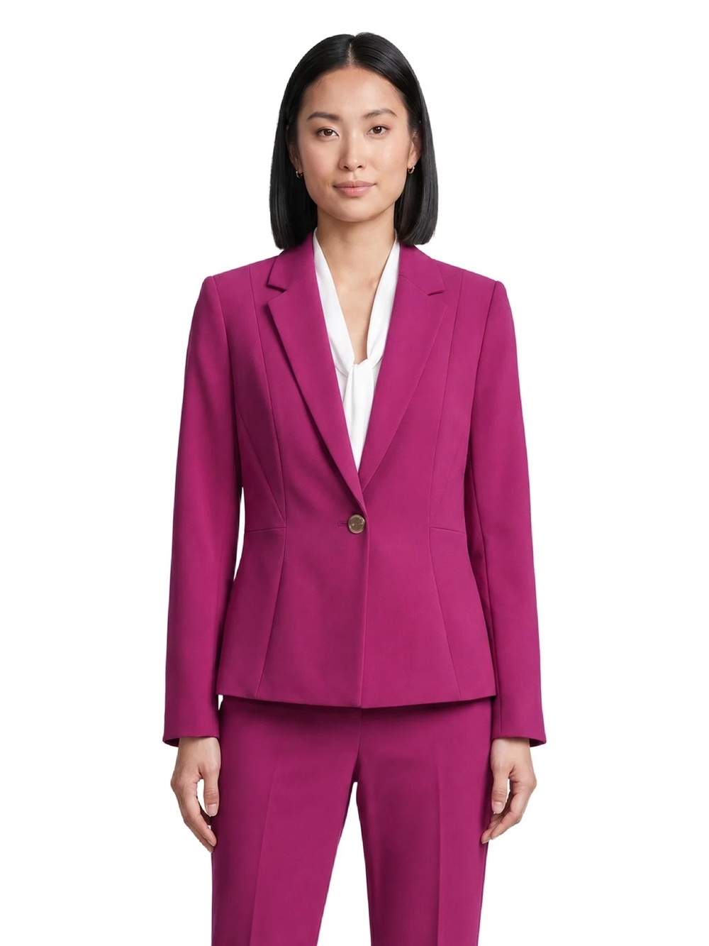 Magenta Women's Blazer & Pant Suit